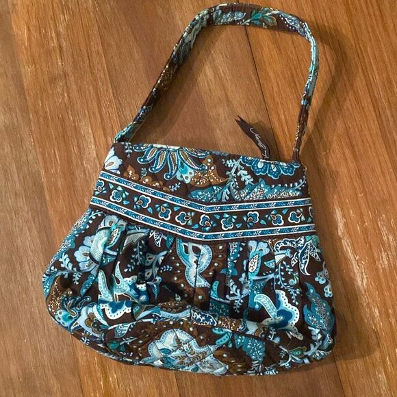 Vera Bradley Java Blue Tote Bag - Picture 1 of 8